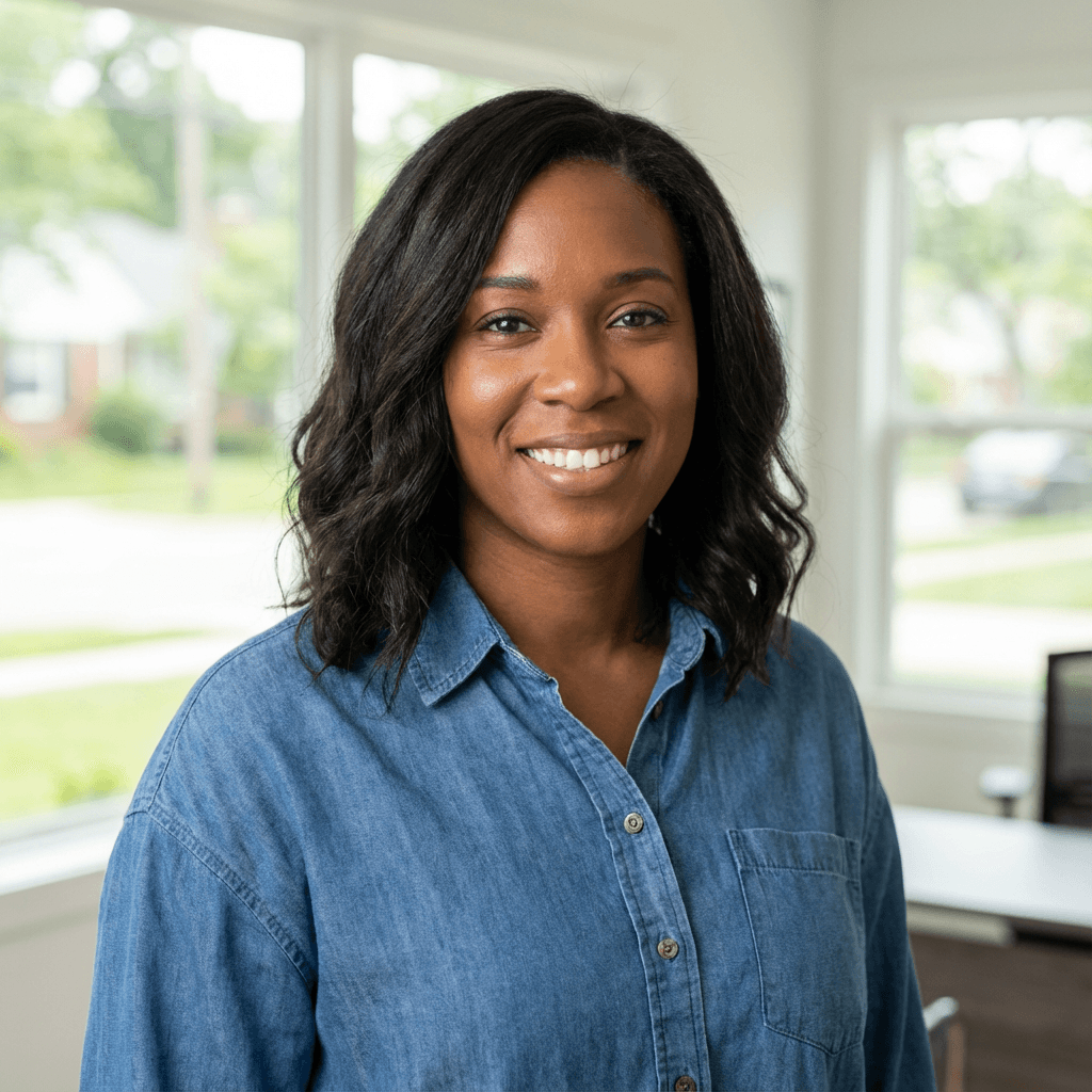 Female real estate investor in her early 50s