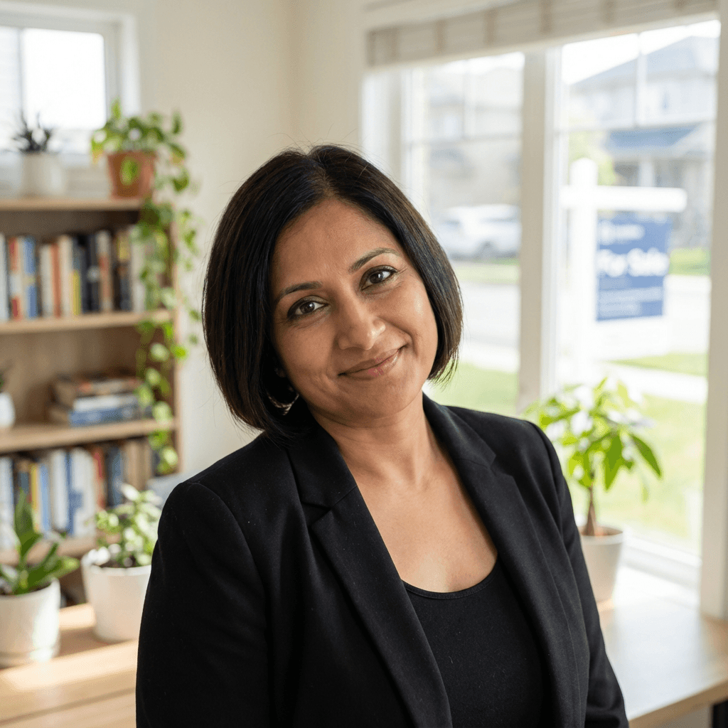 Female asset manager in her early 40s